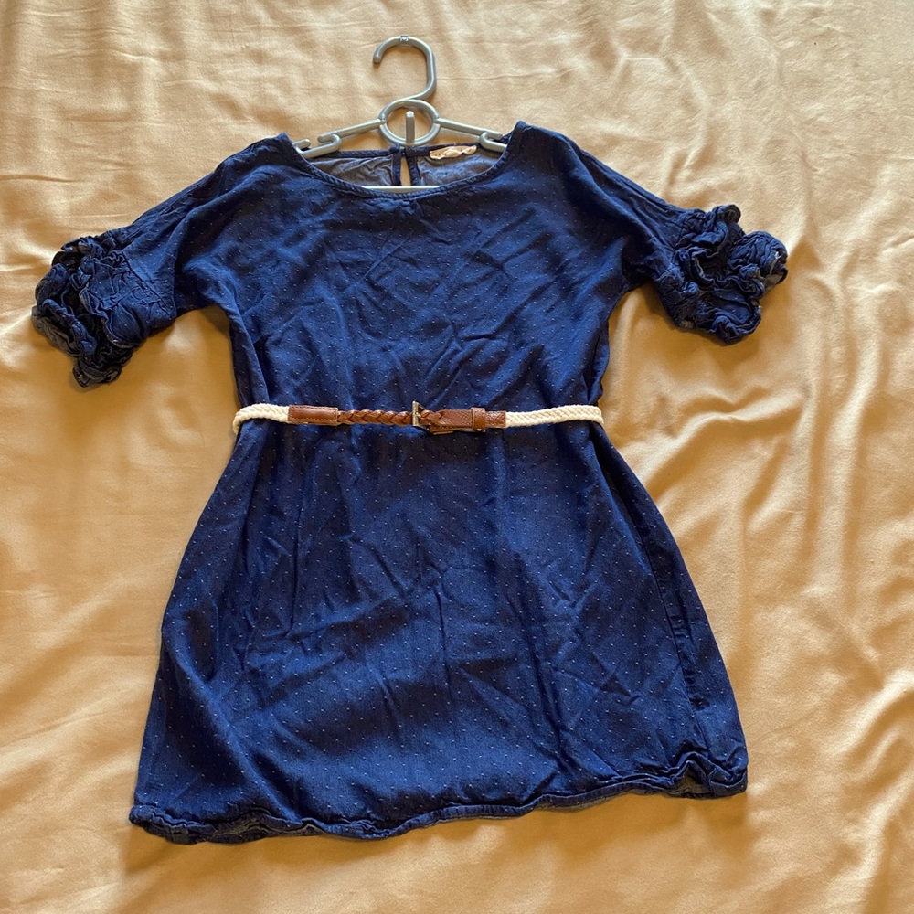 Girls medium denim top